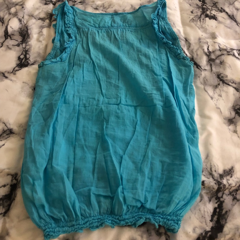 Turquoise Top - Picture 3 of 3